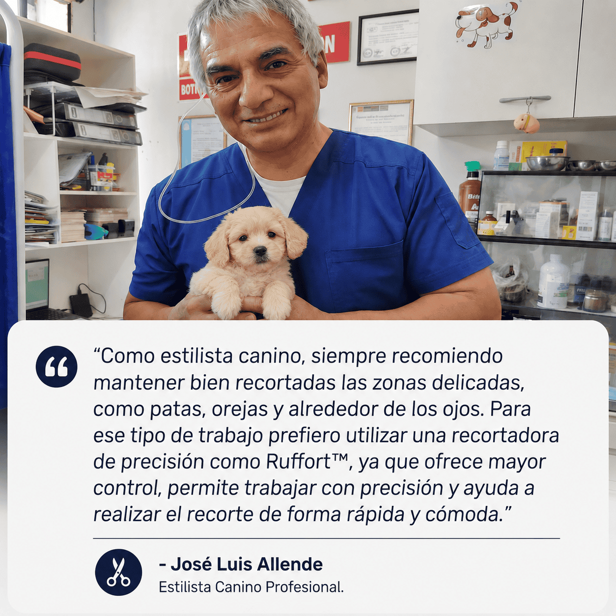 Ruffort™-Recortadora silenciosa